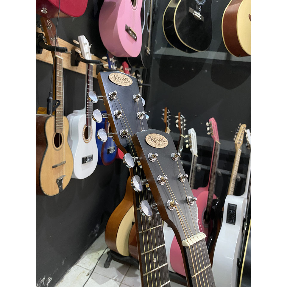 Gitar Akustik Elektrik MERK Kowe SERI SE 74 NS/NA Equalizer 7545 Ori Free Packing Kayu