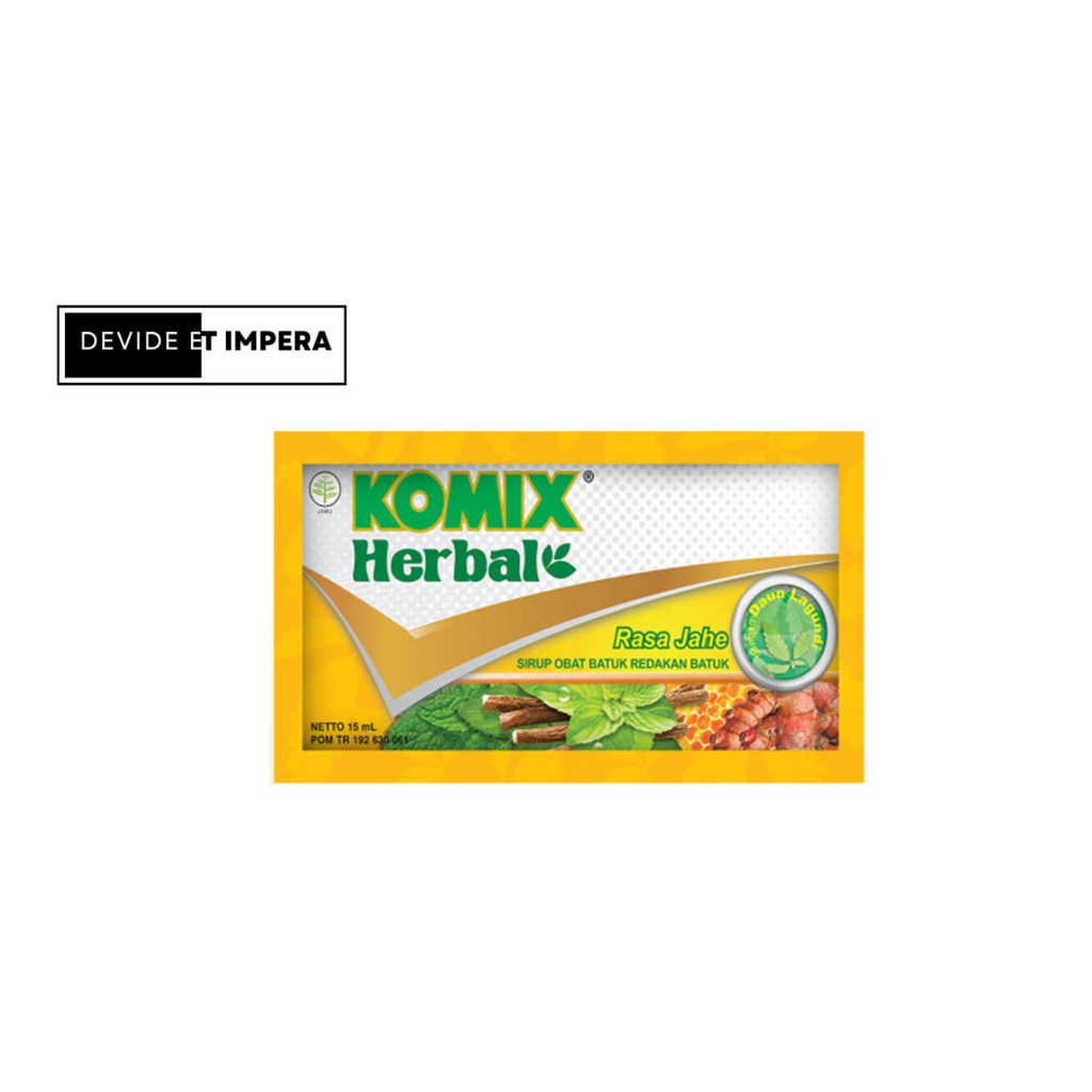 

Komix Herbal Jahe 1 Sachet