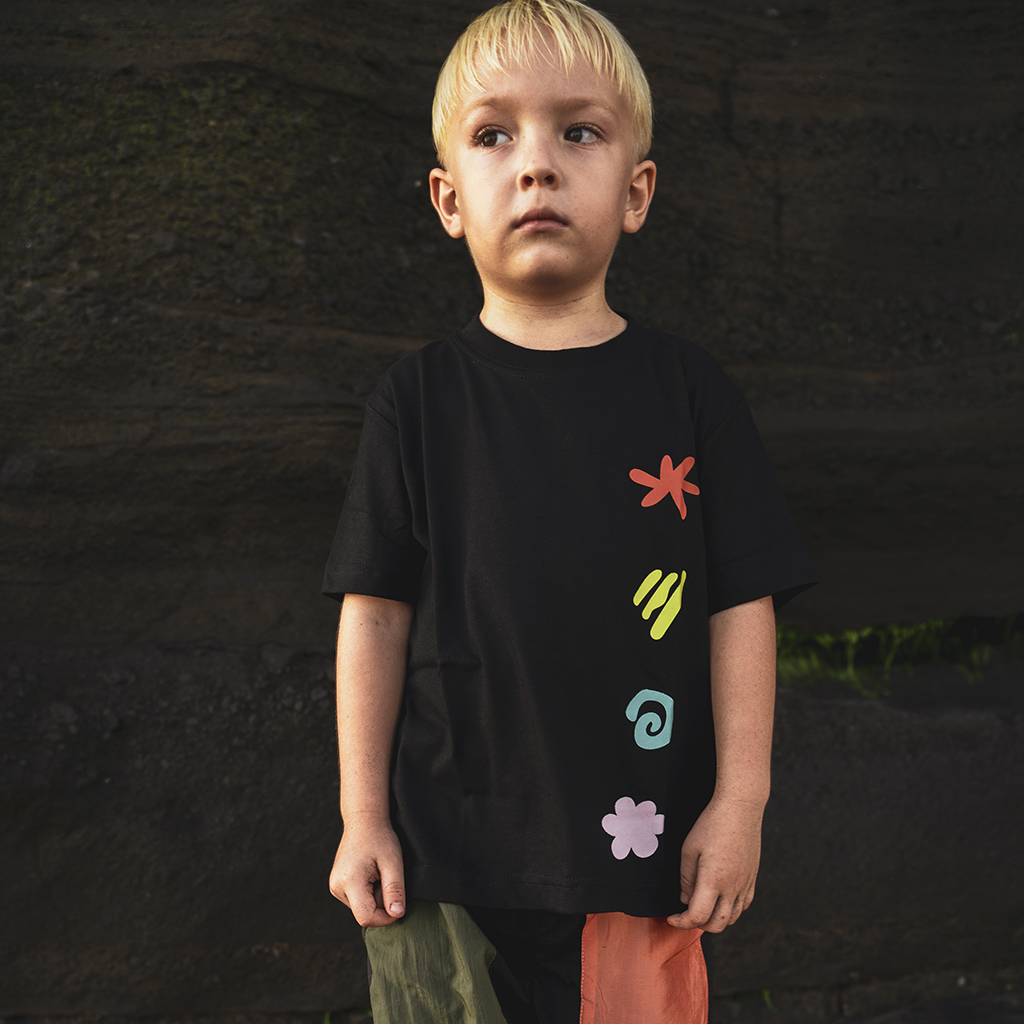 Kiddiposh - Kaos Anak Tanoshi T-Shirt By Kinokuma