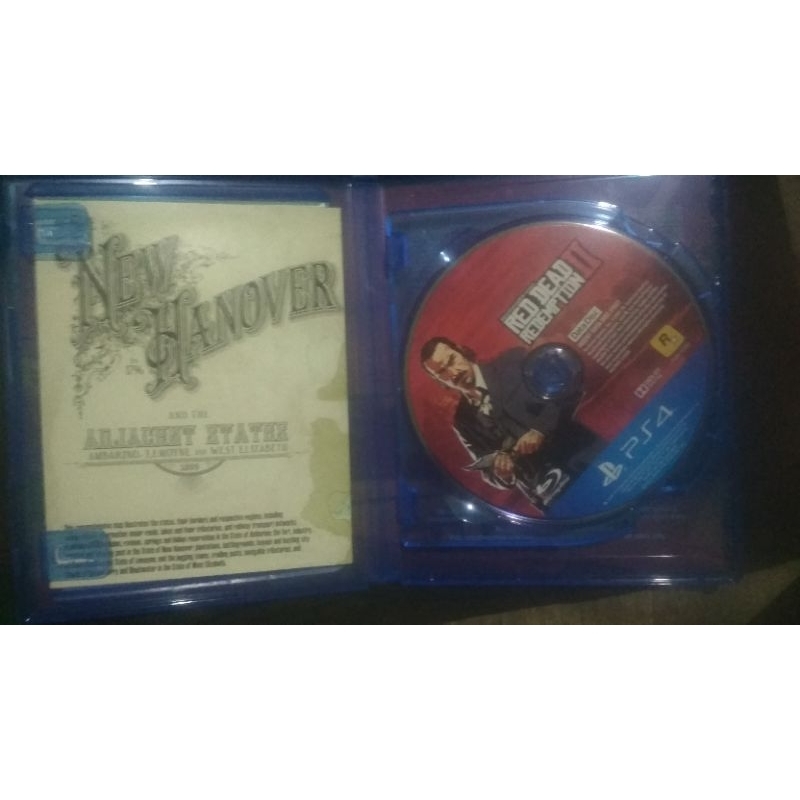 Red Dead Redemption 2 PS4 REG 3 + map + Dlc