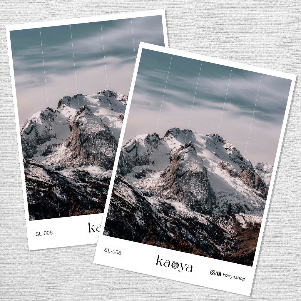 

Landscape Sticker Stiker Sheet 3 Journal Jurnal Scrapbook DIY Bujo Perlengkapan Sekolah Kerajinan Alat Tulis