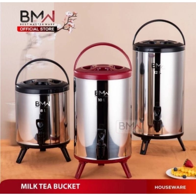 WaterJug Stainless Steel BMW | Dispenser Stainless Stell BMW | Termos Stainless Steel BMW