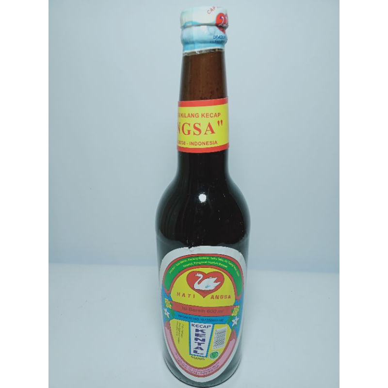 

Kecap Kental Manis Hati Angsa,ukuran Botol Besar 600 ML
