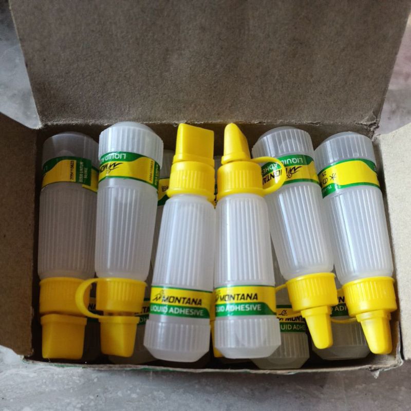 

Lem kertas cair montana 22ml serbaguna 1 bok 24pcs