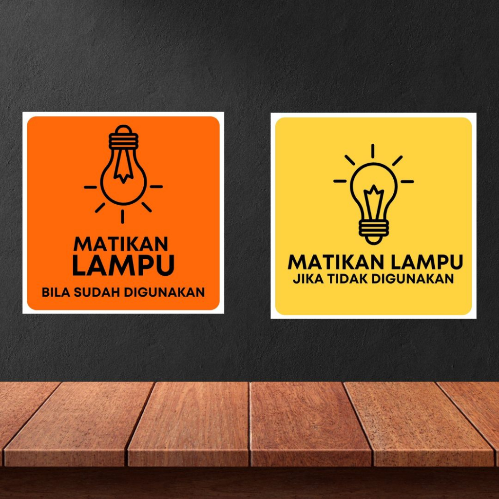 

Stiker Hemat Energi Vinyl Anti AIr