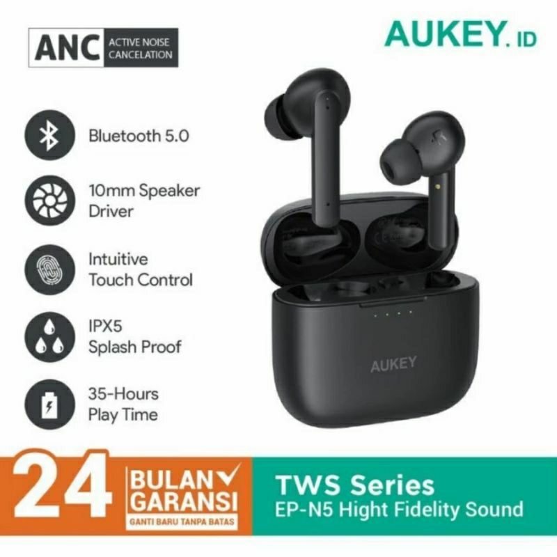 Headset / TWS Bluetooth Aukey EP-N5 High Fidelity Sound