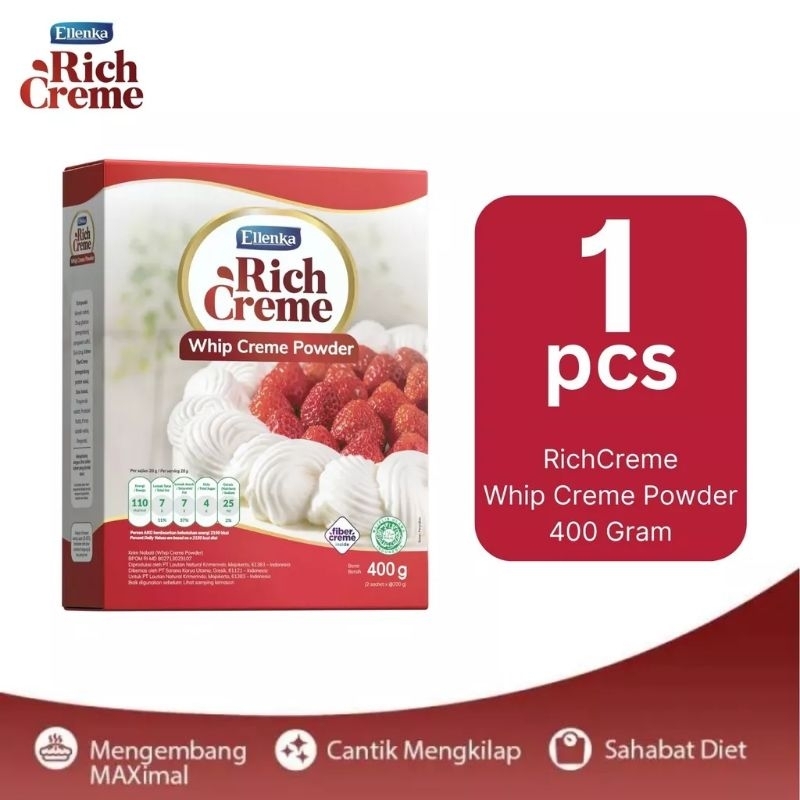 

PROMO RichCreme WhipCreme powder 400Gr