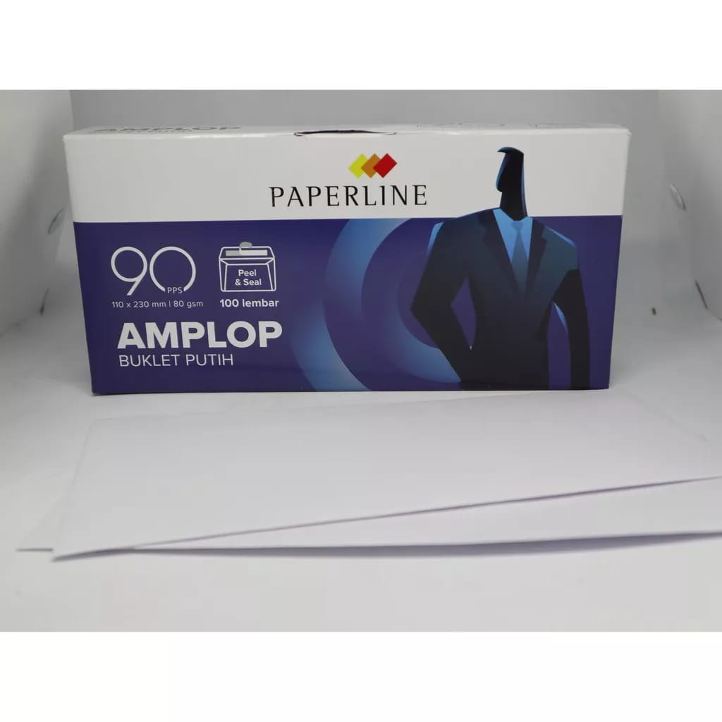 

AMPLOP PAPERLINE 104 POLOS / 90 POLOS Per Pack isi 5 Lembar