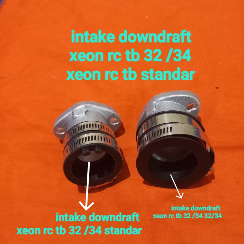 intake manifold downdraft xeon rc tb standar , 32/34