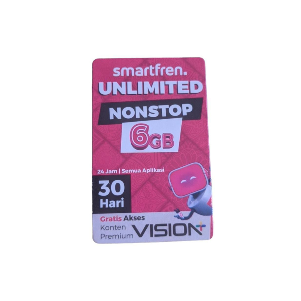 VOUCHER SMARTFREN UNLIMITED NONSTOP 6GB