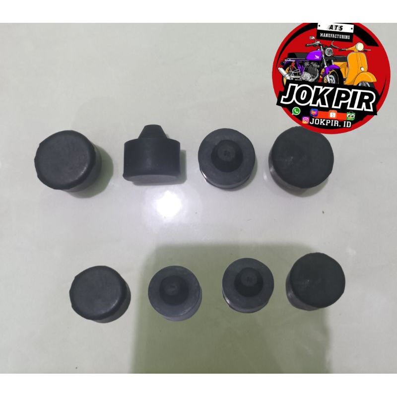 karet ganjel jok vespa, ganjalan jok