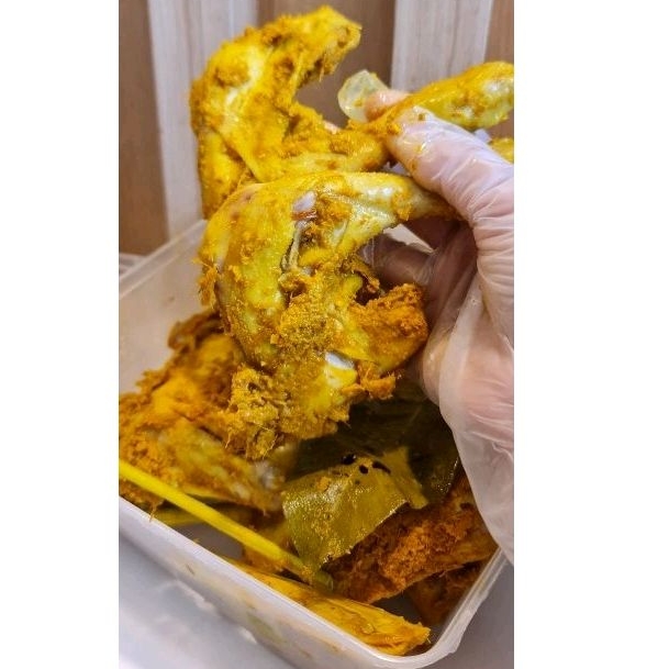 

ayam ungkep bumbu kuning