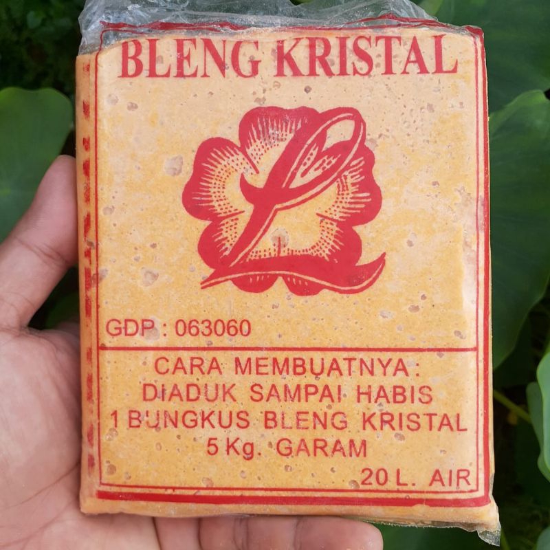 

bleng kristal berat _+750 gram
