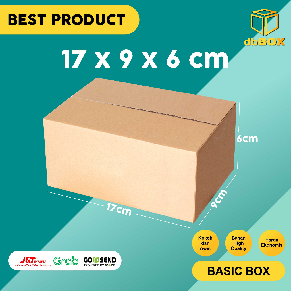 

(10Pcs) BOX KARDUS 17x9x6 cm DUS PACKING