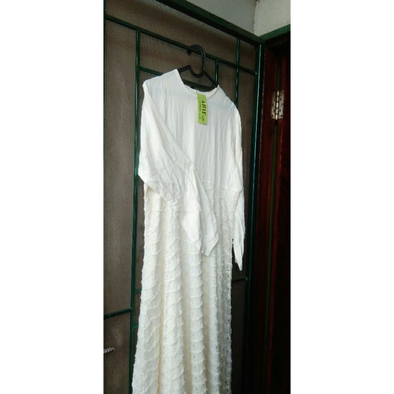 Gamis Syari Broken White