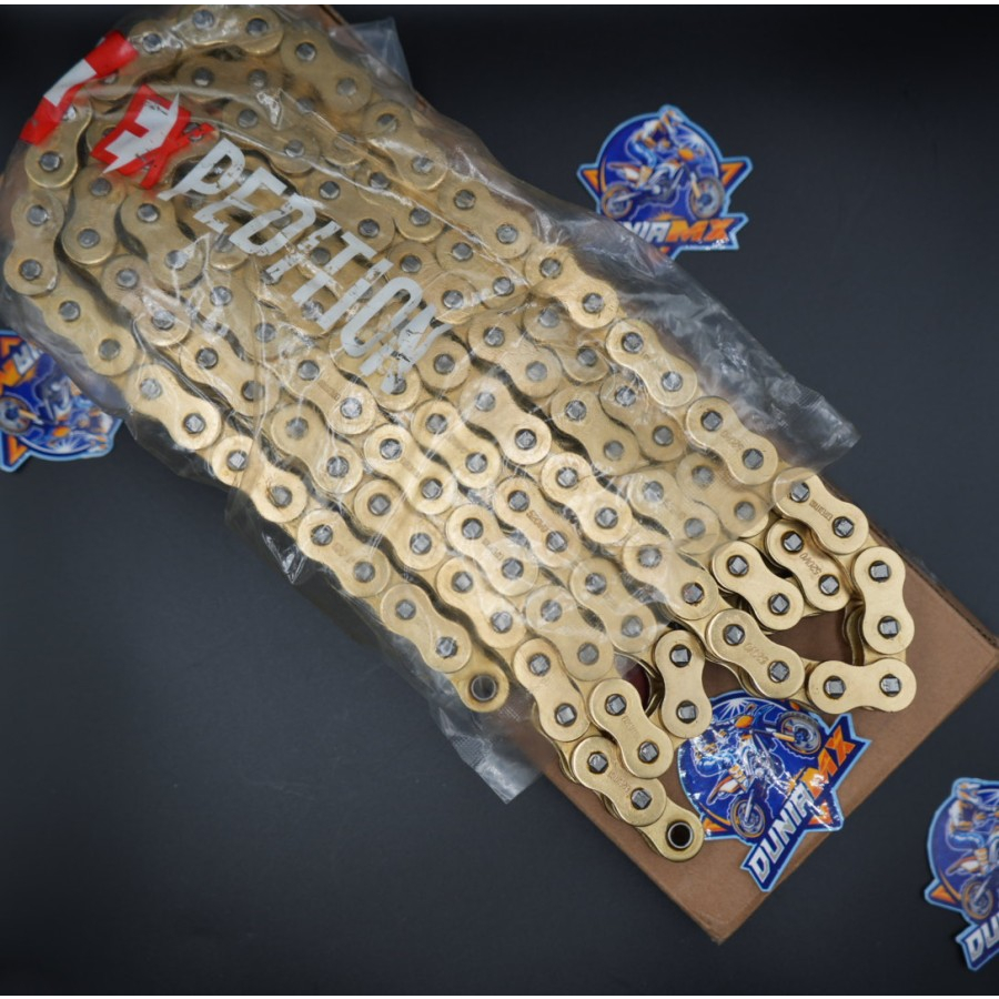 RANTAI EXPEDITION O-RING GOLD 520 130L PANJANG 130