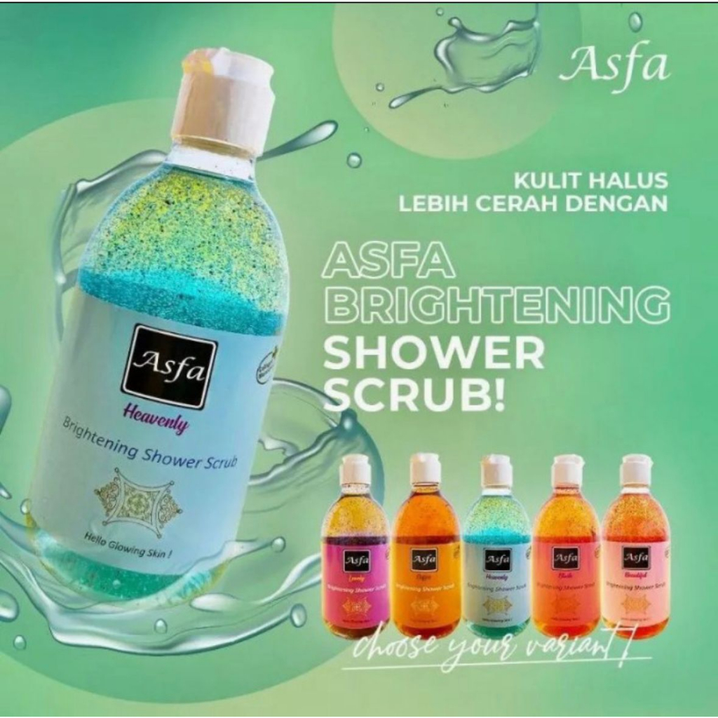 ASFA BRIGHTENING SHOWER SCRUB