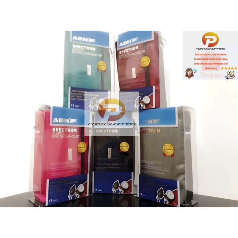 Tensimeter Aneroid ABN/Tensimeter Manual Jam/Tensi Darah