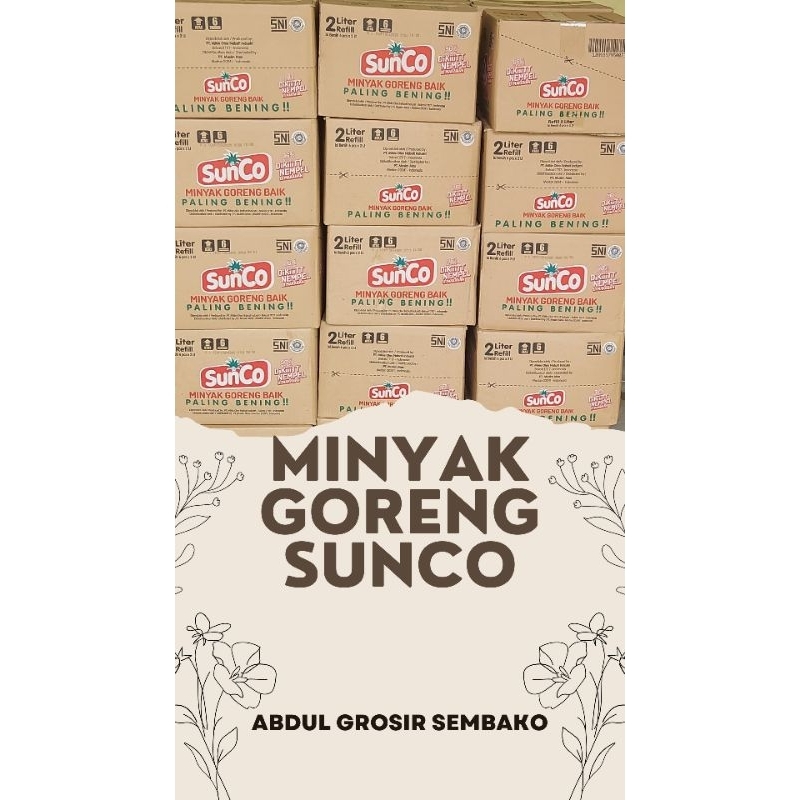 

MINYAK GORENG SUNCO 2 LITER (1 DUS ISI 6PCS)