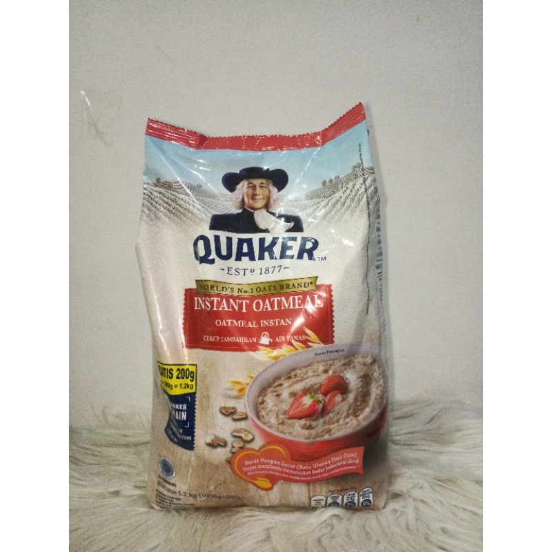 

QUAKER OATMEAL 1200 GRAM