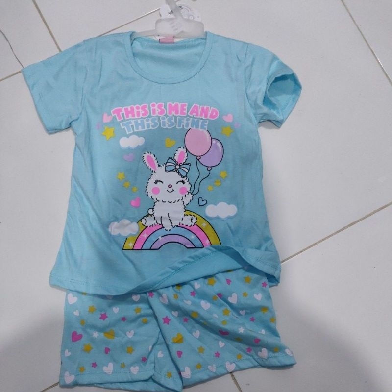 Baju anak perempuan usia 4_5 tahun/Baju santai anak perempuan