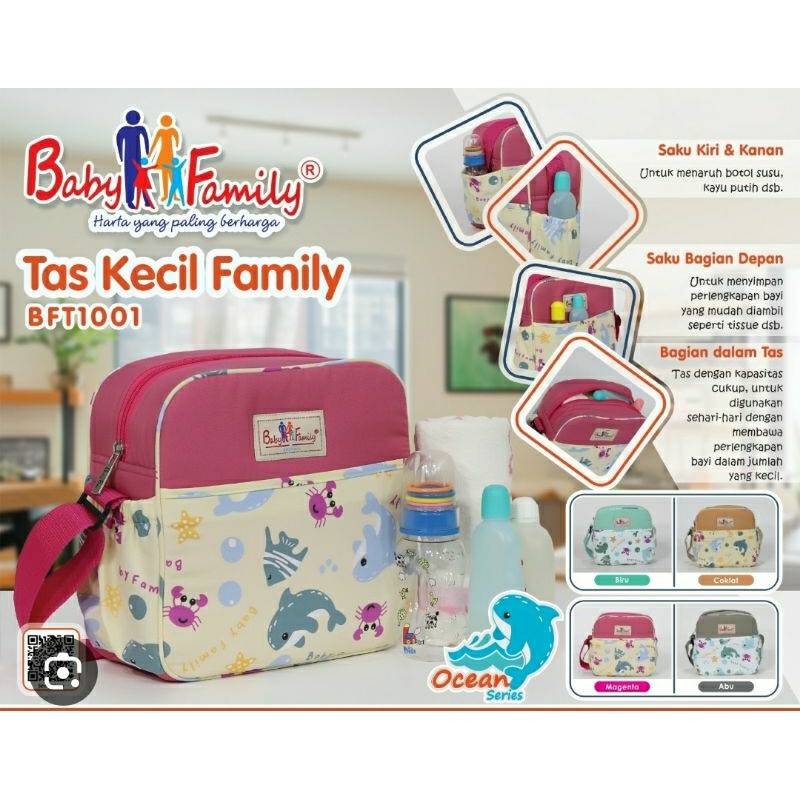 Tas baby kecil / tas bayi murah / tas baby family ocean