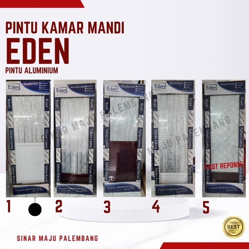 Pintu Aluminium EDEN kamar mandi
