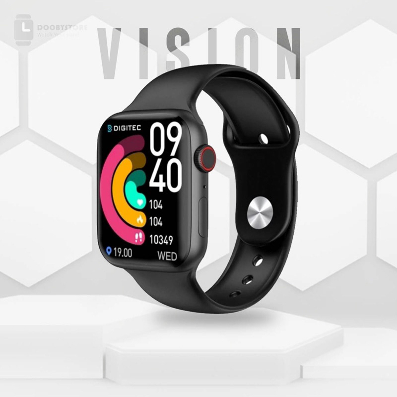 Jam Tangan Pintar Digitec Vision Smartwatch Waterproof Original