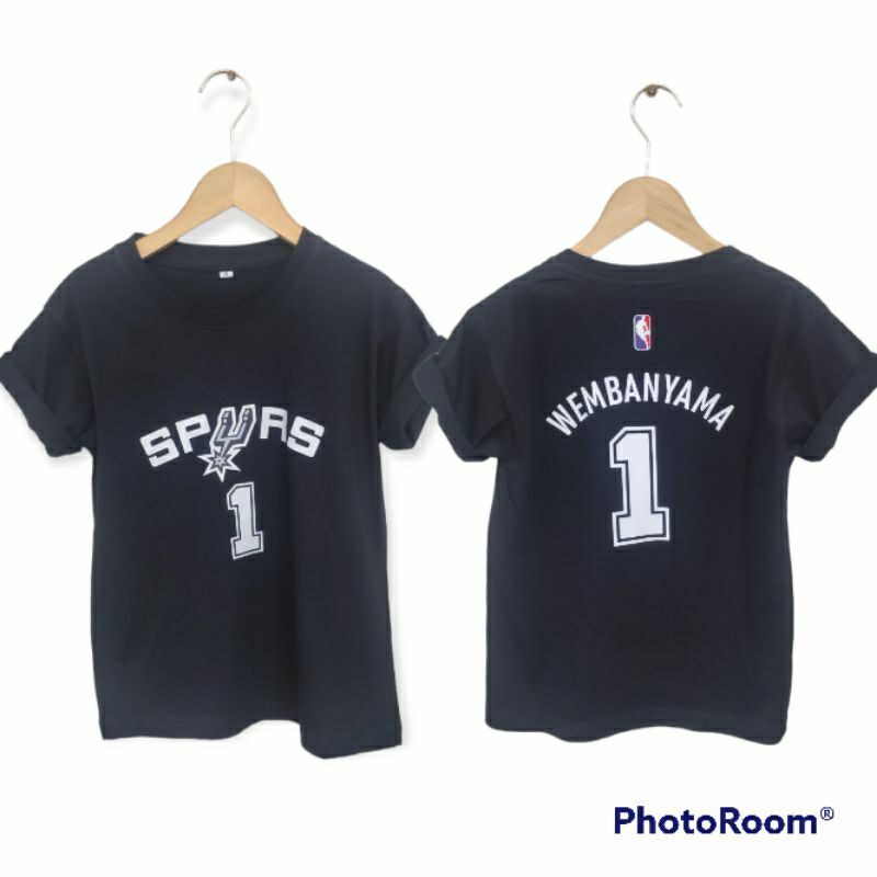 Kaos Tshirt basket anak San Antonio Spurs