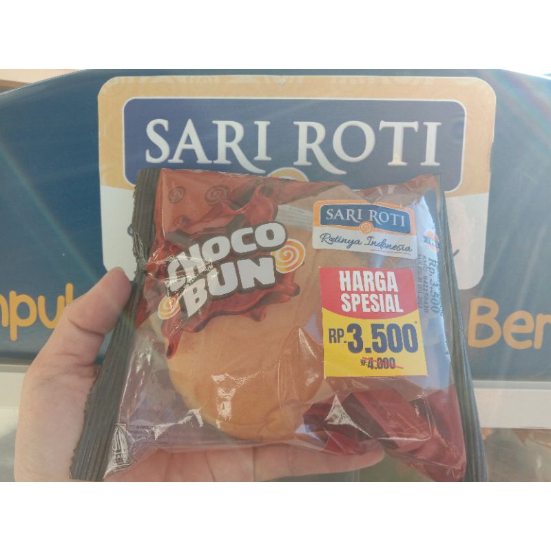 

Sari Roti Choco Bun Hanya 4000an #SariRoti ⭐⭐⭐⭐⭐