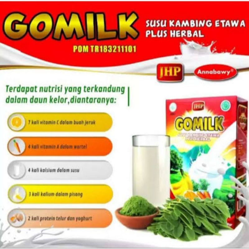 

GOMILK SUSU ETAWA PLUS HERBAL PERTAMA DI INDONESIA