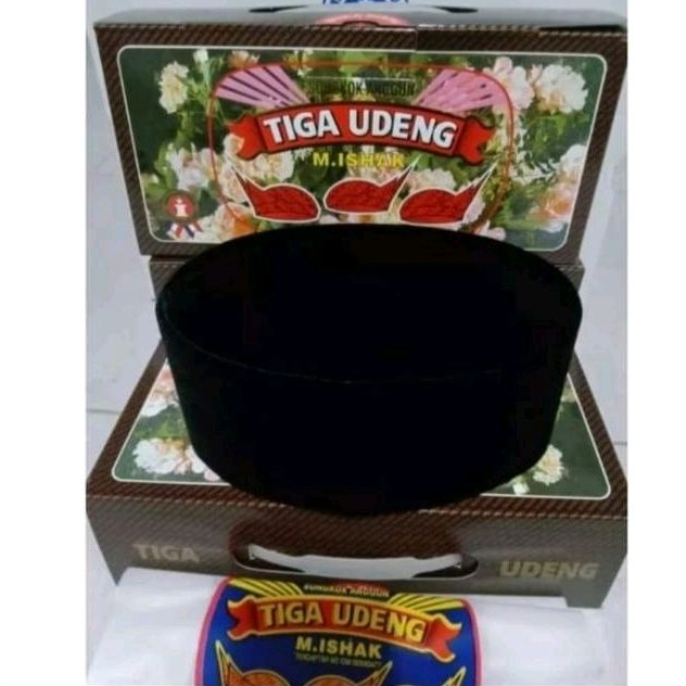 peci hitam tiga udeng original asli. peci hitam berkualitas
