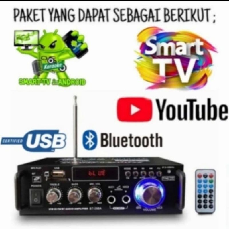 Murah Paket Karaoke Linkmaster 10in dan 2 pcs sh SM58