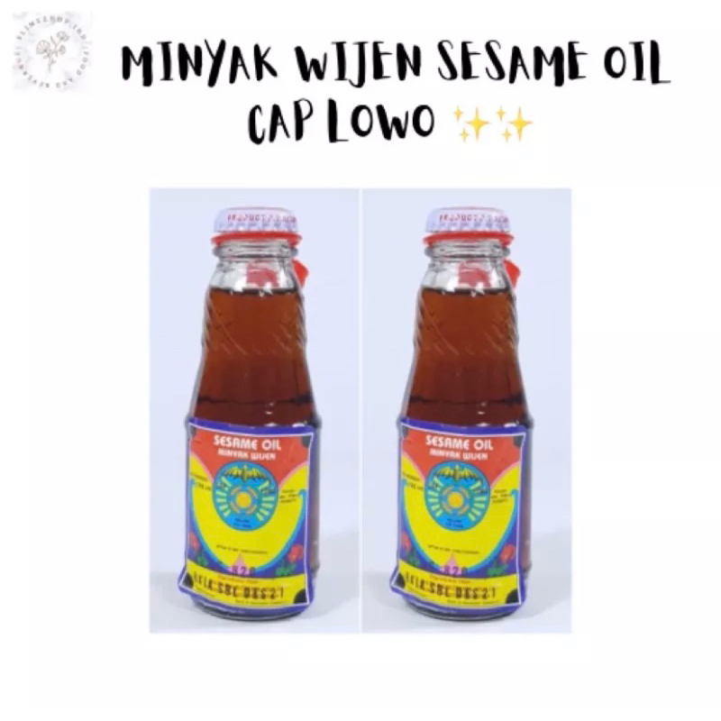 

Minyak Wijen sesame oil cap lowo 100ML