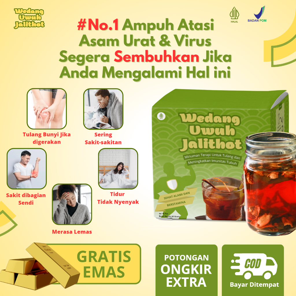 

WEDANG UWUH JALITHOT KOMPLIT MURAH Rempah + Jahe Emprit + Gula ( PROMO Beli 14pcs Free 1pcs )