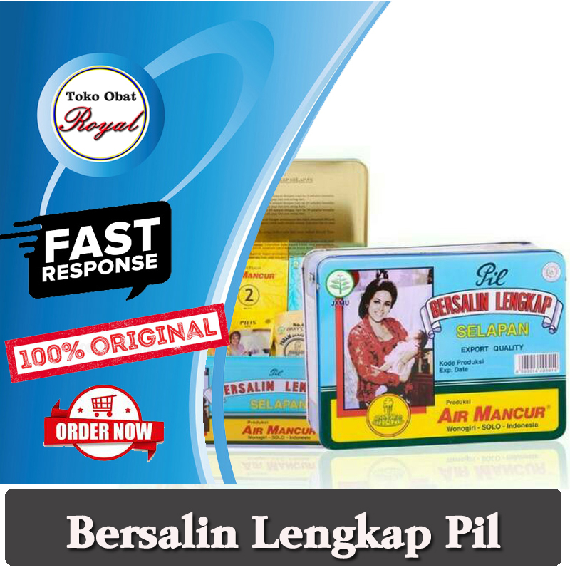 Jamu Bersalin Lengkap Pil Air Mancur