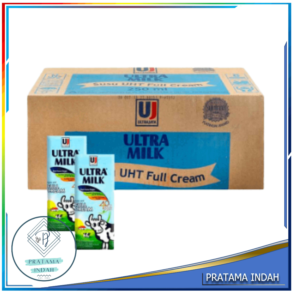 

SUSU ULTRA MILK PUTIH 200 ML HARGA 1 DUS ISI 24 PCS (GROSIR & ECERAN)