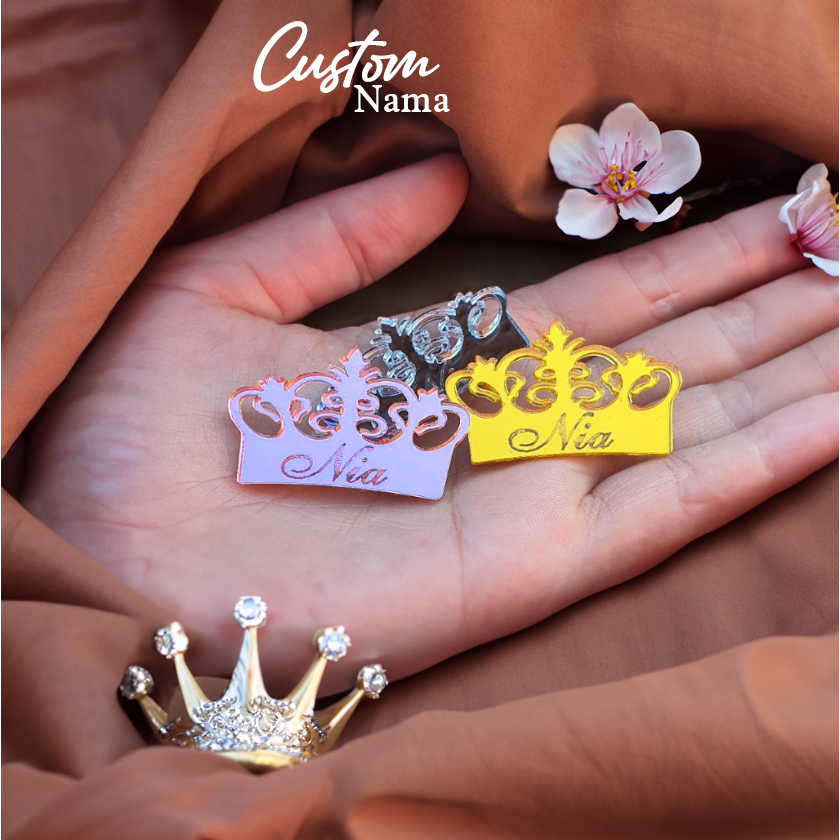 Bros Akrilik Bros Nama Krilik Bros Nama Custom Bros Nama Sendiri Bros Akrilik Mahkota