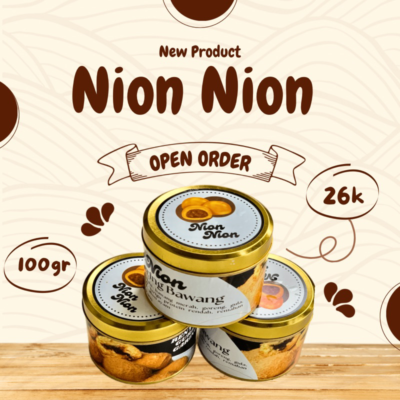 

Nion-Nion (Kue Kering Bawang Merah)