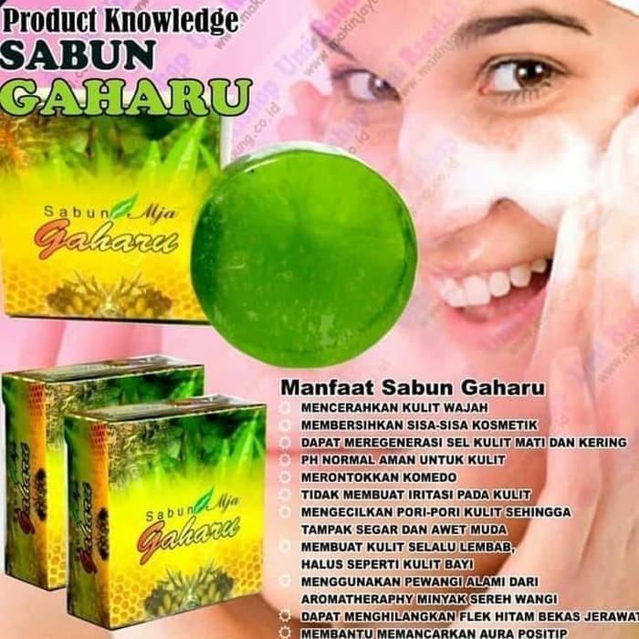 MJA SABUN GAHARU "Solusi Wajah Cantik/Tampah & Cerah"