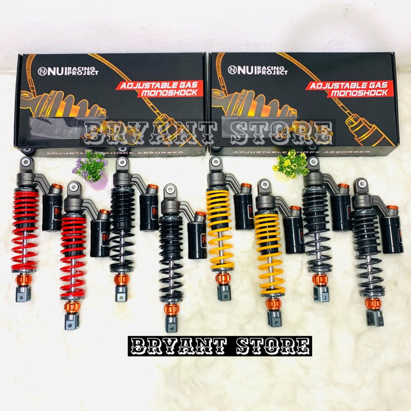 SHOCK BREAKER NUI RACING PROJECT 310MM 330MM 365MM AEROX NMAX NEW NMAX OLD PCX150 XMAX TABUNG ATAS O