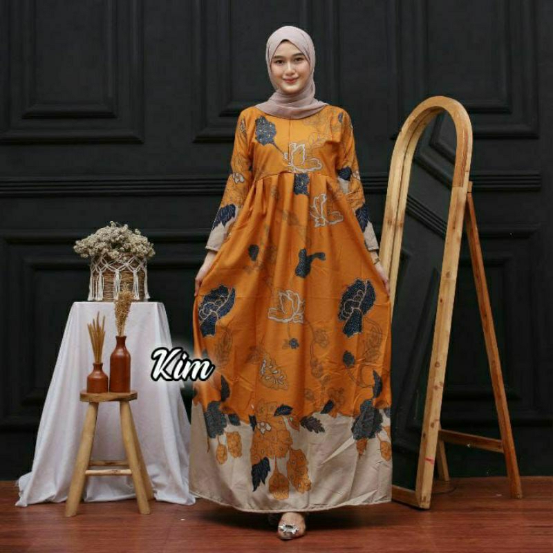 Gamis Batik Premium// Gamis Jumbo