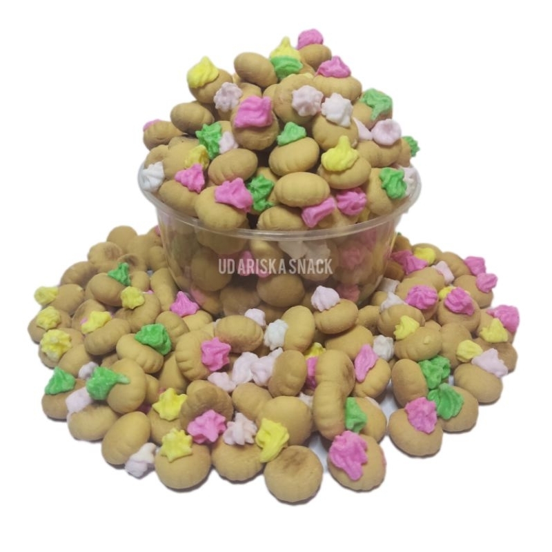 

Biskuit Gem Rose 500 gram Kue Biskuit Gem Rose Kiloan