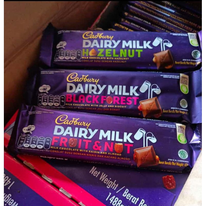 

CADBURY DAIRY MILK 62gr CADBURY BLACK FOREST