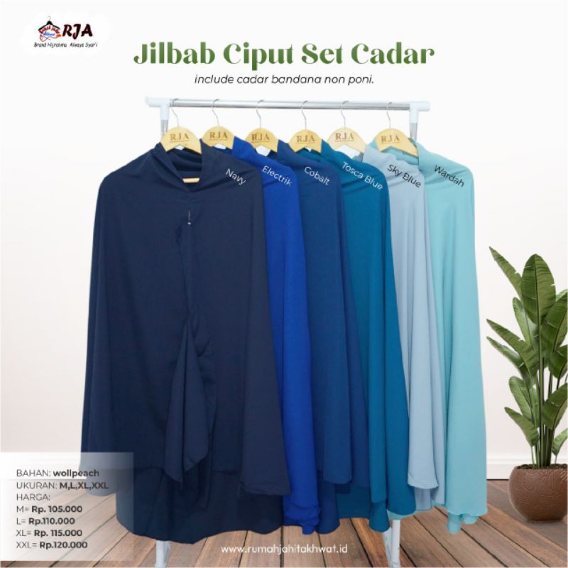 Jilbab Ciput Set Cadar