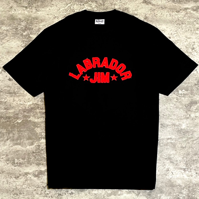 noov music merch The Panturas - Labrador Jim Tshirt - Black | Original Merchandise Kaos Pria