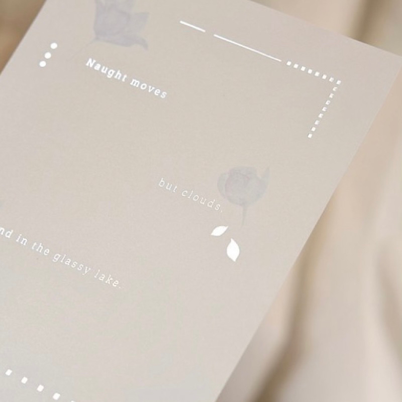 

Freckles Tea Flower Paper Pack