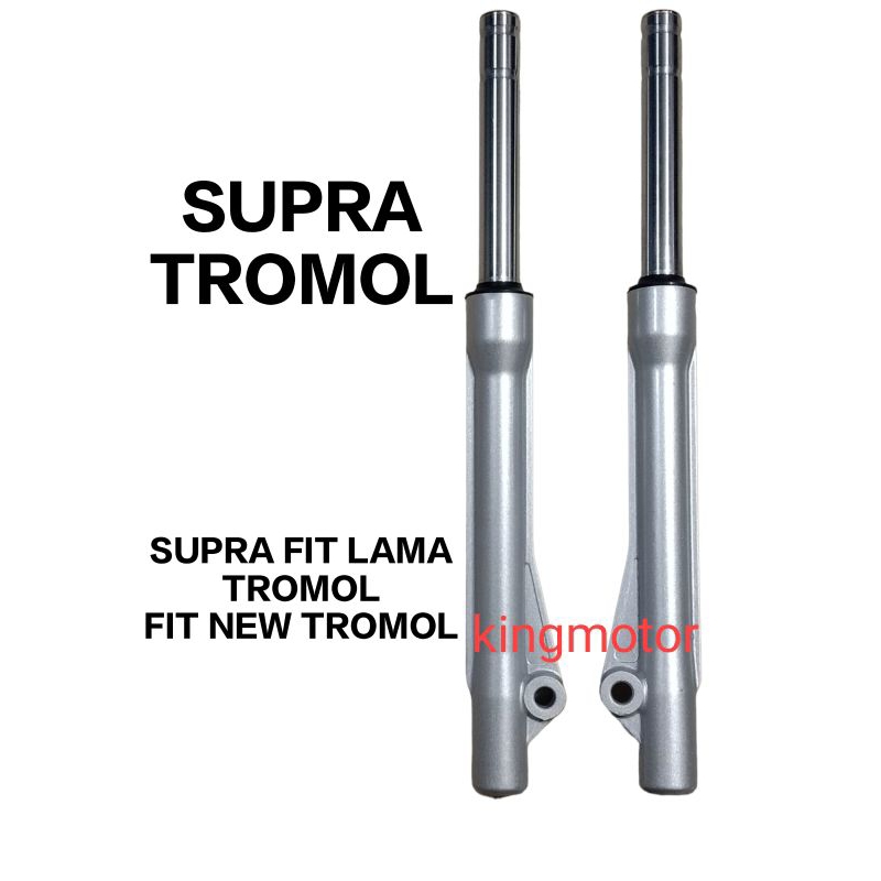 SHOCK DEPAN KOMPLIT SUPRA TROMOL FIT NEW TROMOL FIT LAMA OLD TROMOL KUALITAS SUPER