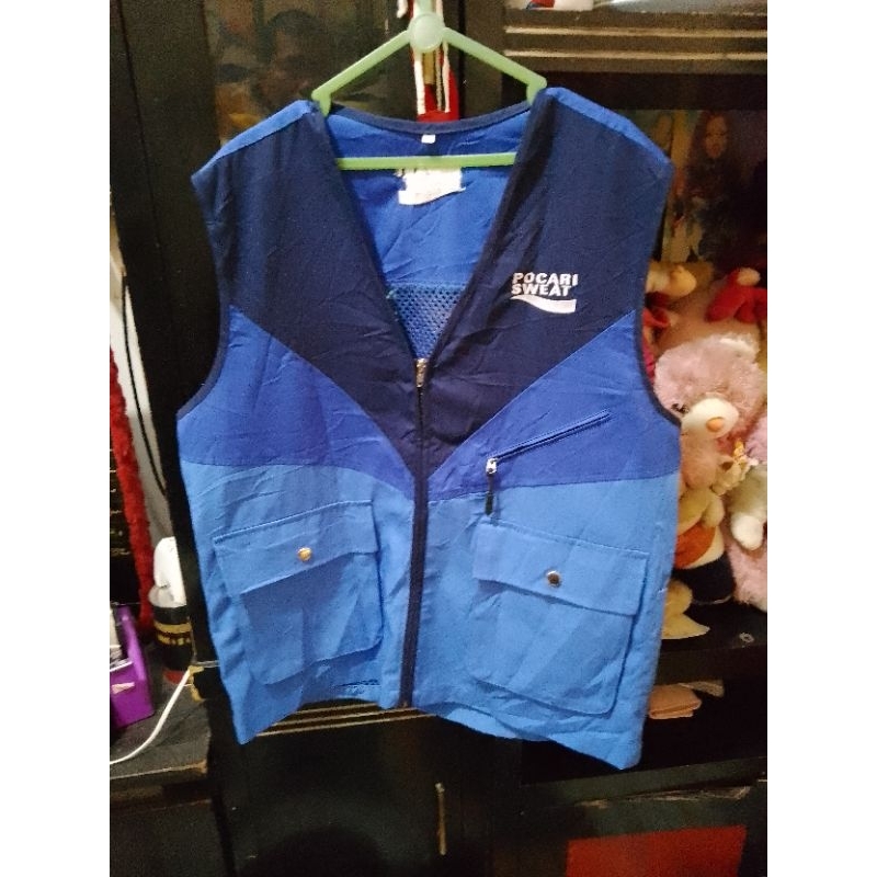 jaket rompi vest taktikal pocari sweat scnd diskon 20k
