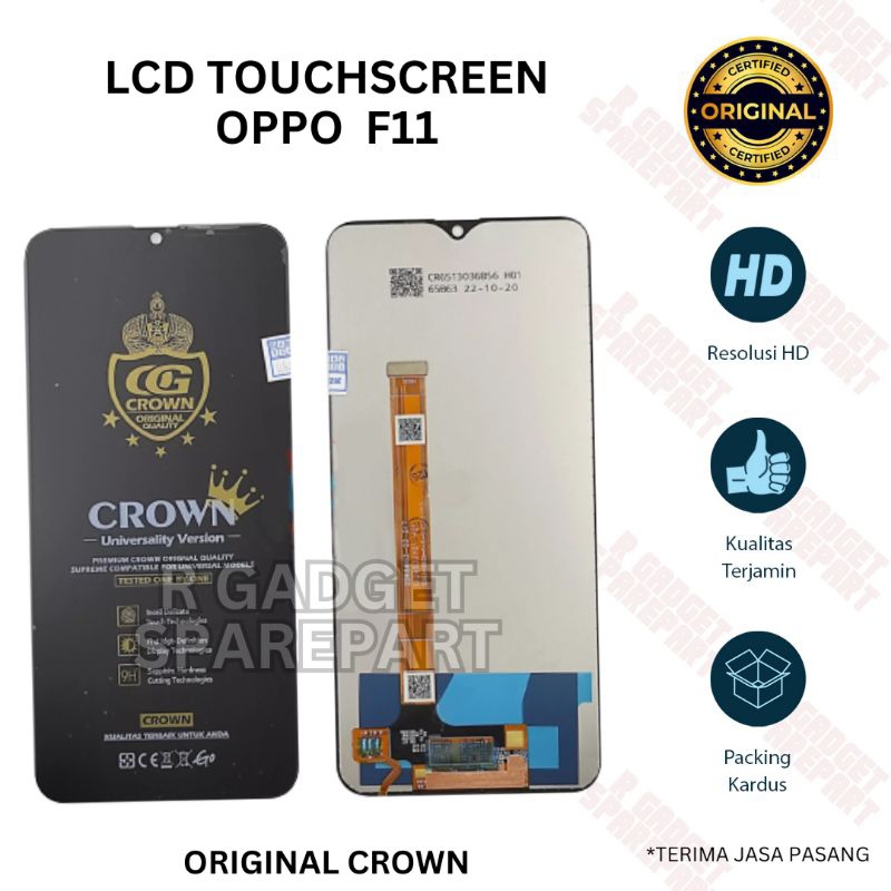 LCD OPPO F11 CROWN ORIGINAL LCD TOUCHSCEEN OPPO F11